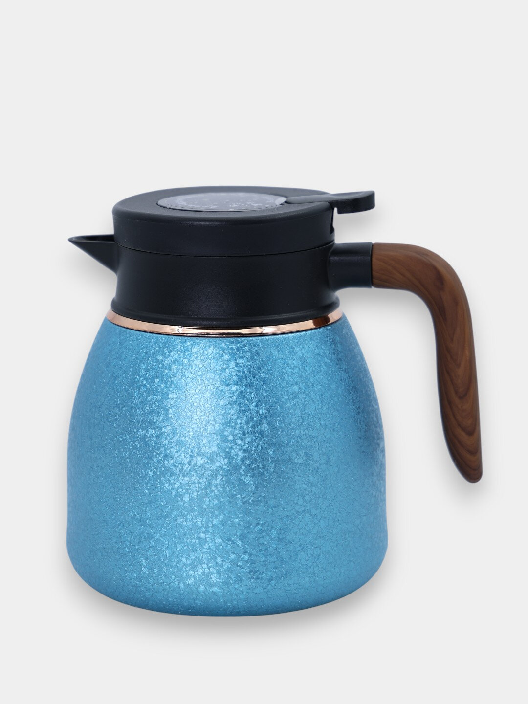 Термос металлический чайник, 1,1 литра, градуированный, для чая и кофе