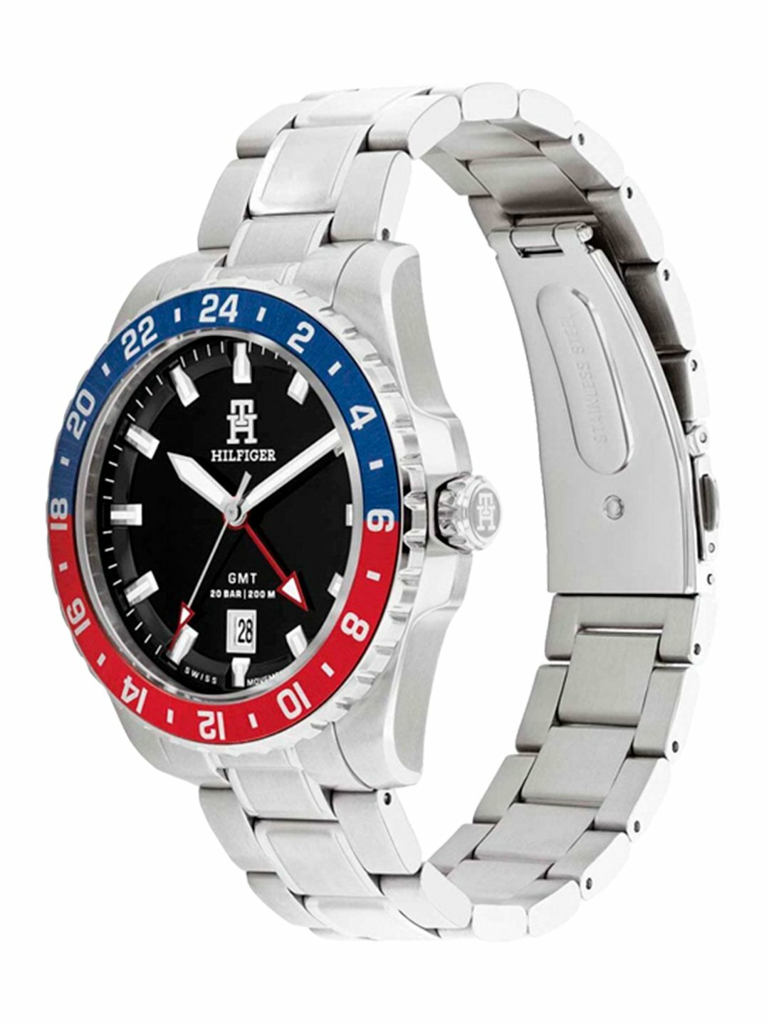 Наручные часы TOMMY HILFIGER, черный — фото 1