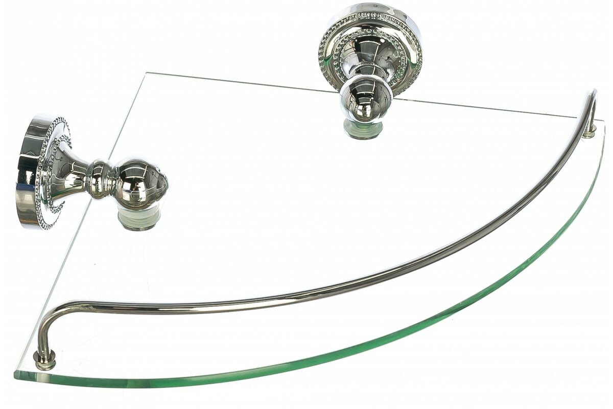 Полка FIXSEN FX-41103A Style угловая стекло