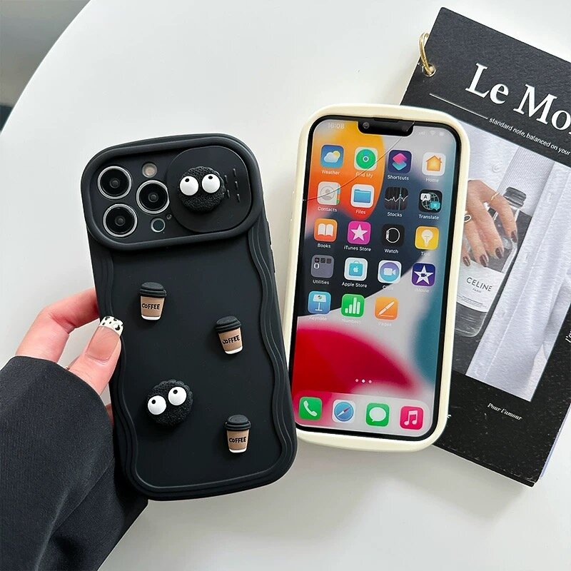 Чехол "Briquette Coffee", для iPhone 15 Pro Max, защита камеры — фото 1