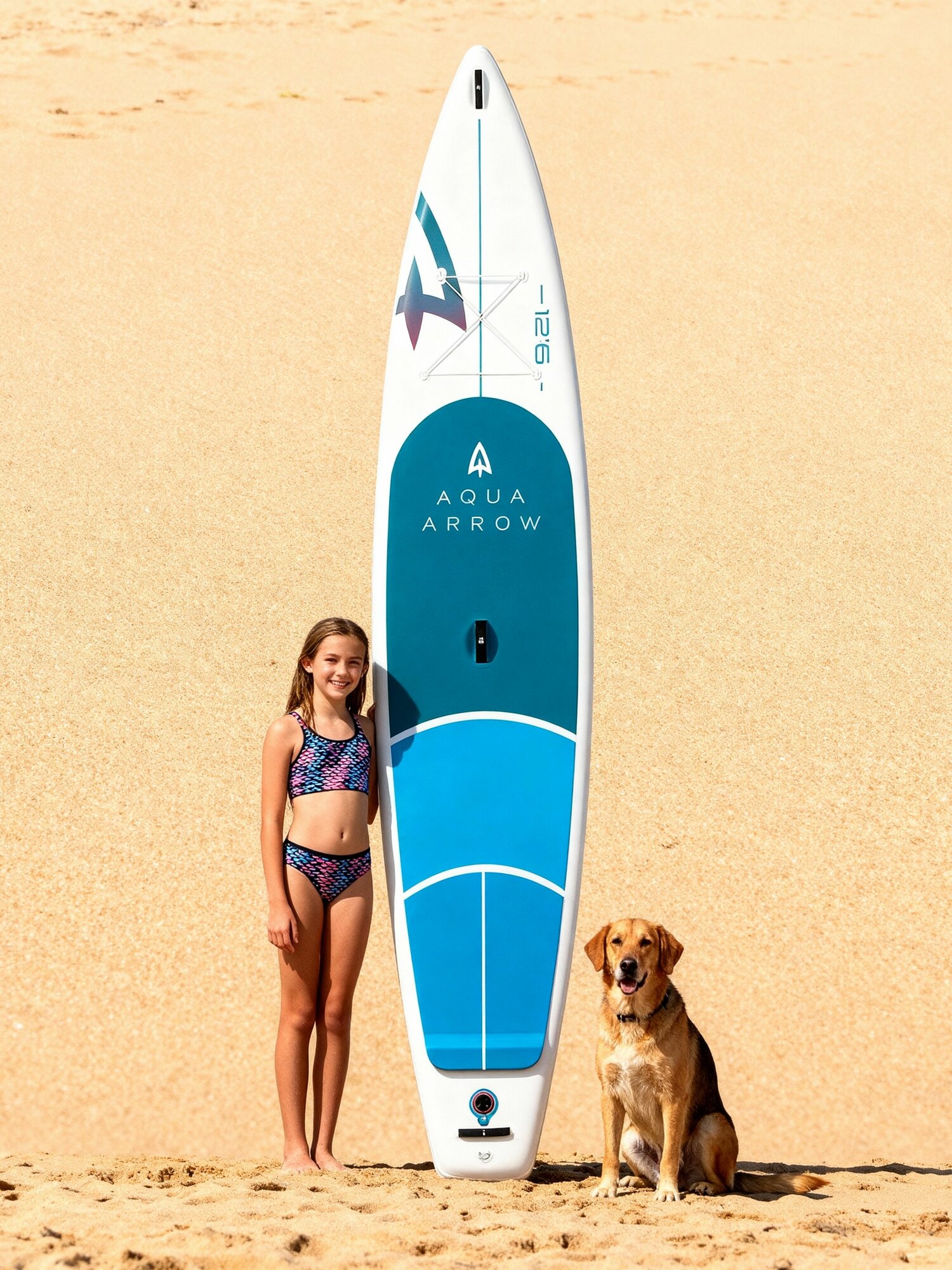 SUP доска надувная Aqua Arrow 12,6 Sky
