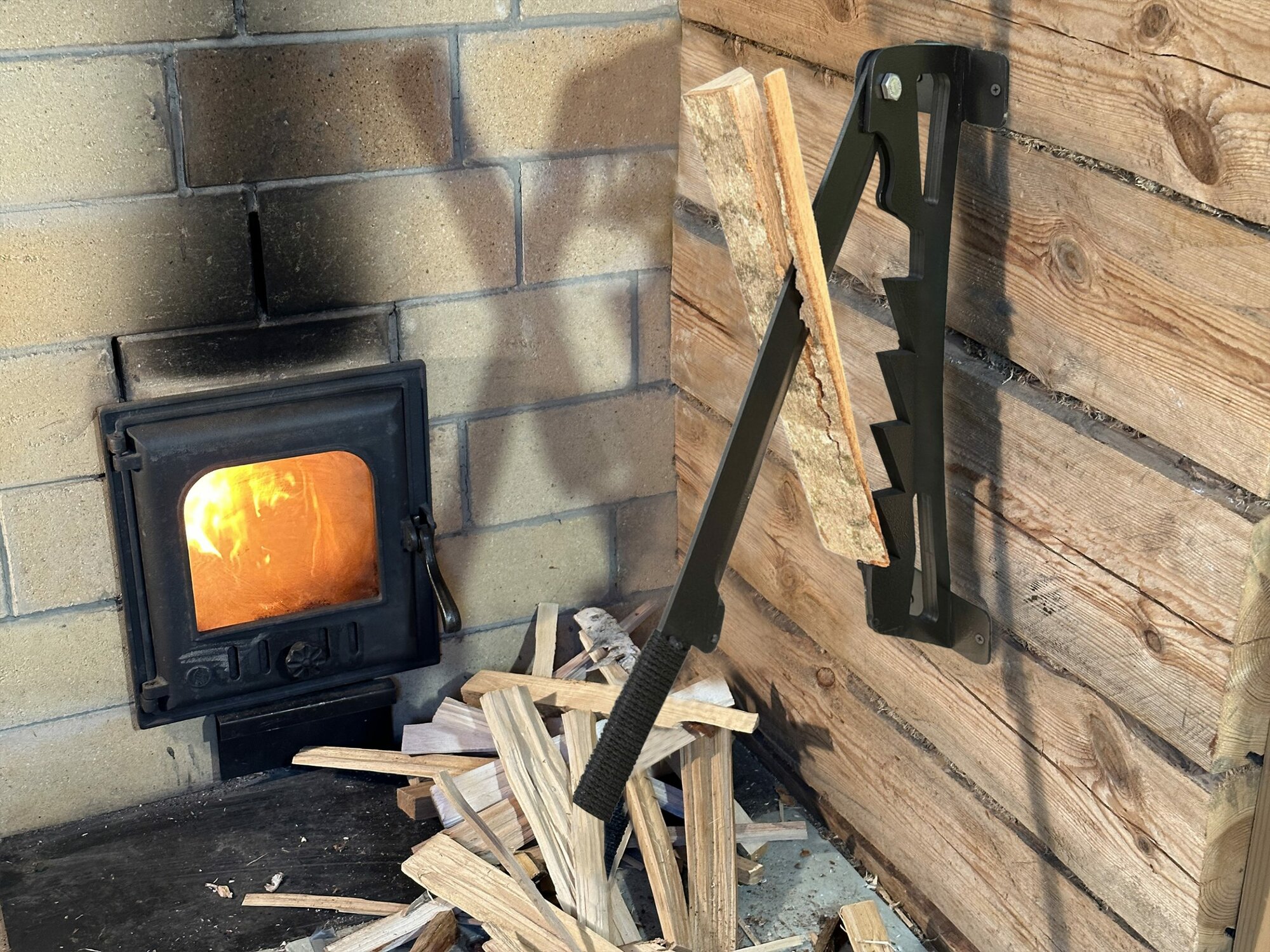 Щепокол из спец стали 65Г, усиленный, для дров и веток — фото 1