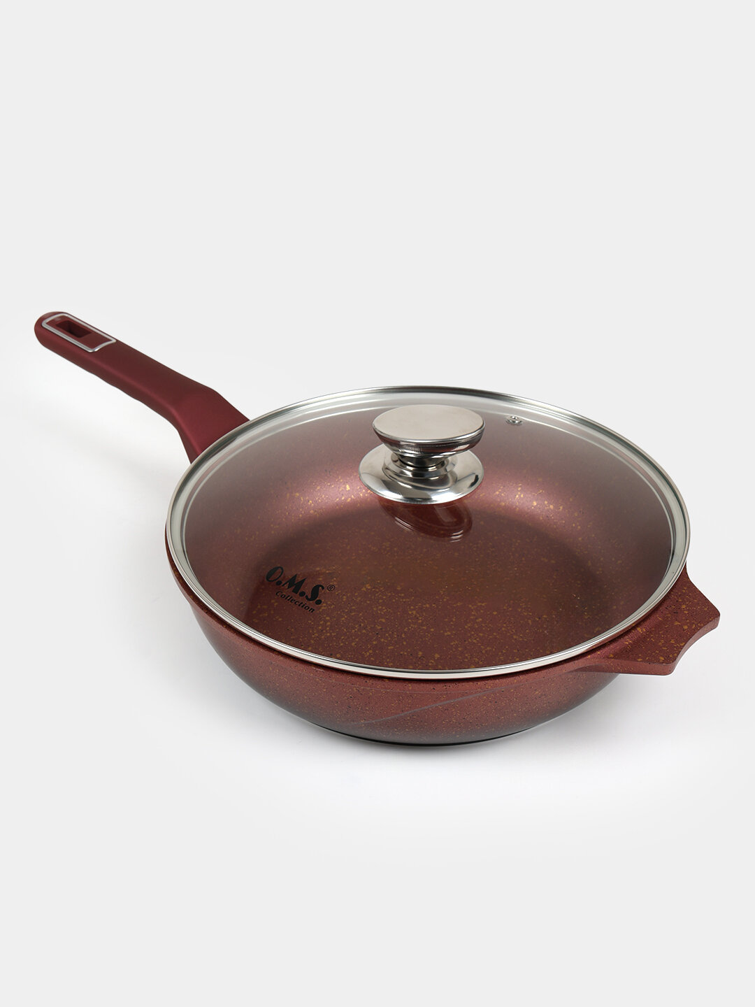 Гранитная сковорода, с антипригарным покрытием 15023 O.M.S 24 sm