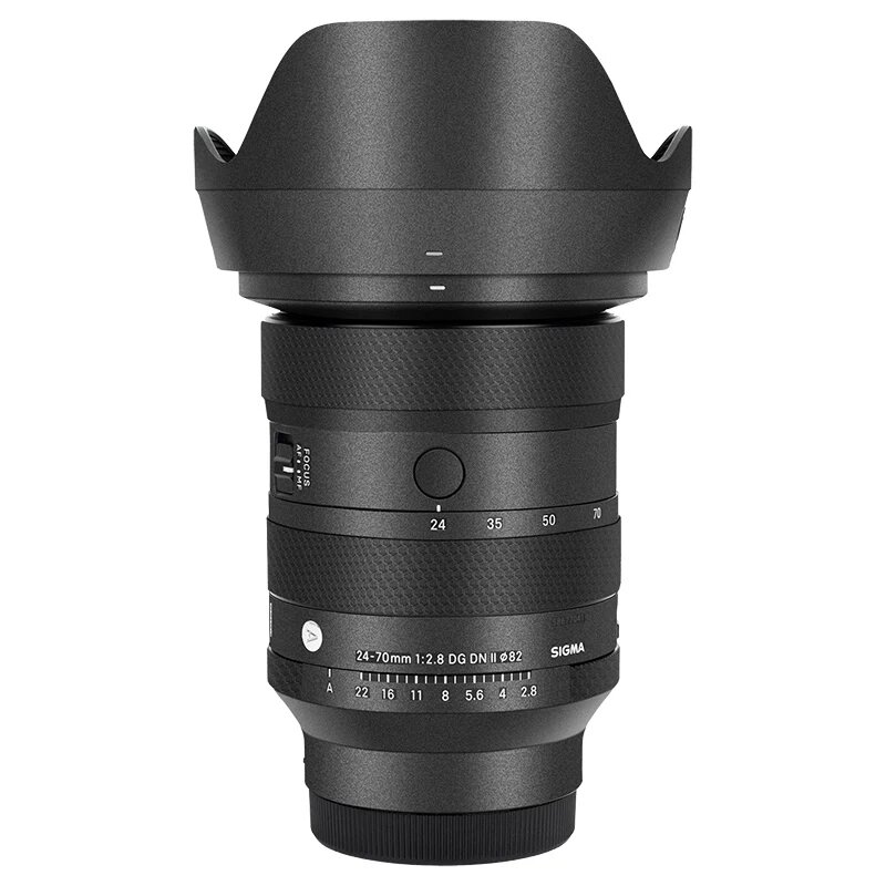 Защитная пленка для объектива JJC для Sigma 24-70mm F2.8 DG DN II, полное покрытие, устойчивая к царапинам мягкая