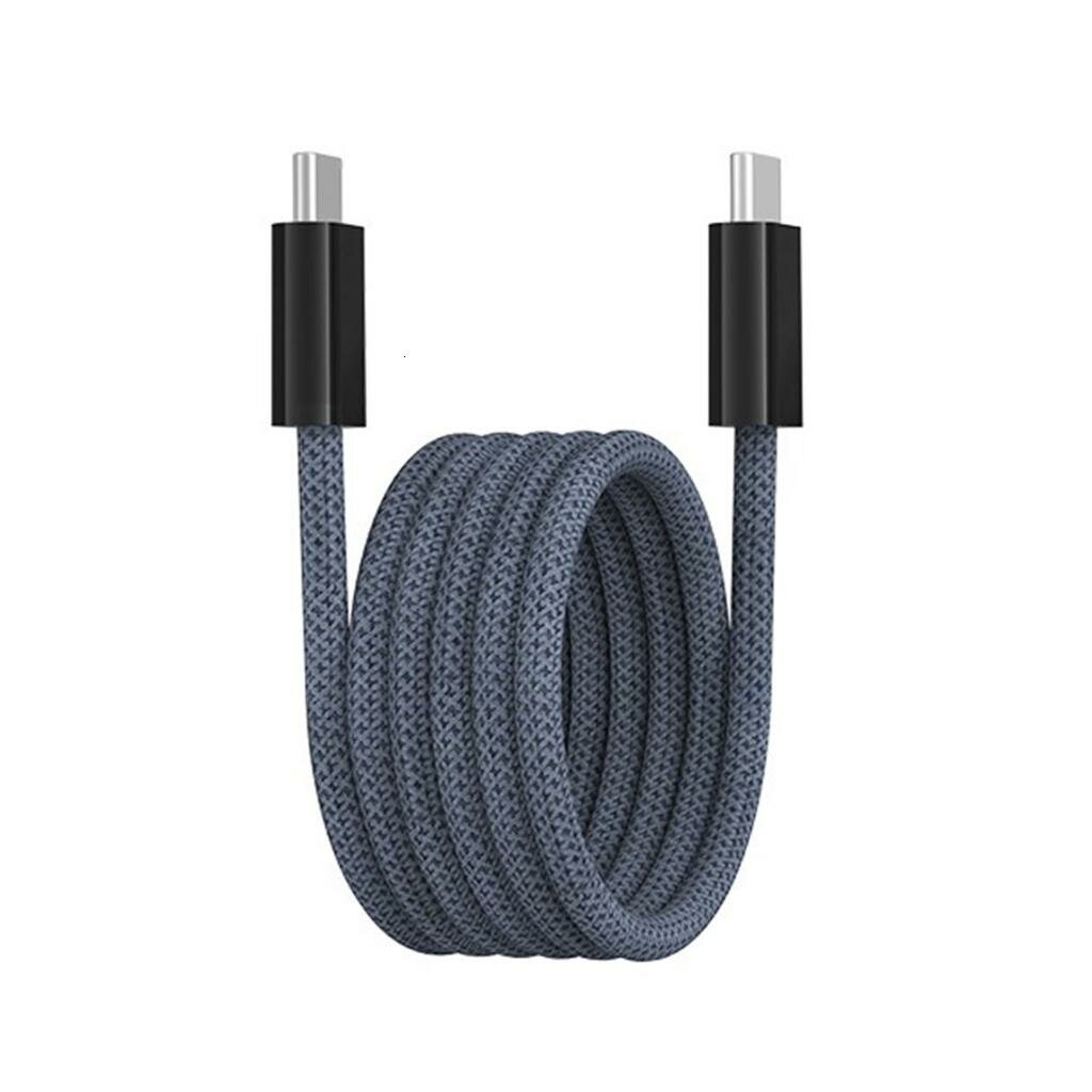 Магнитный кабель Type-C 60/100W, Королевский синий - 60W