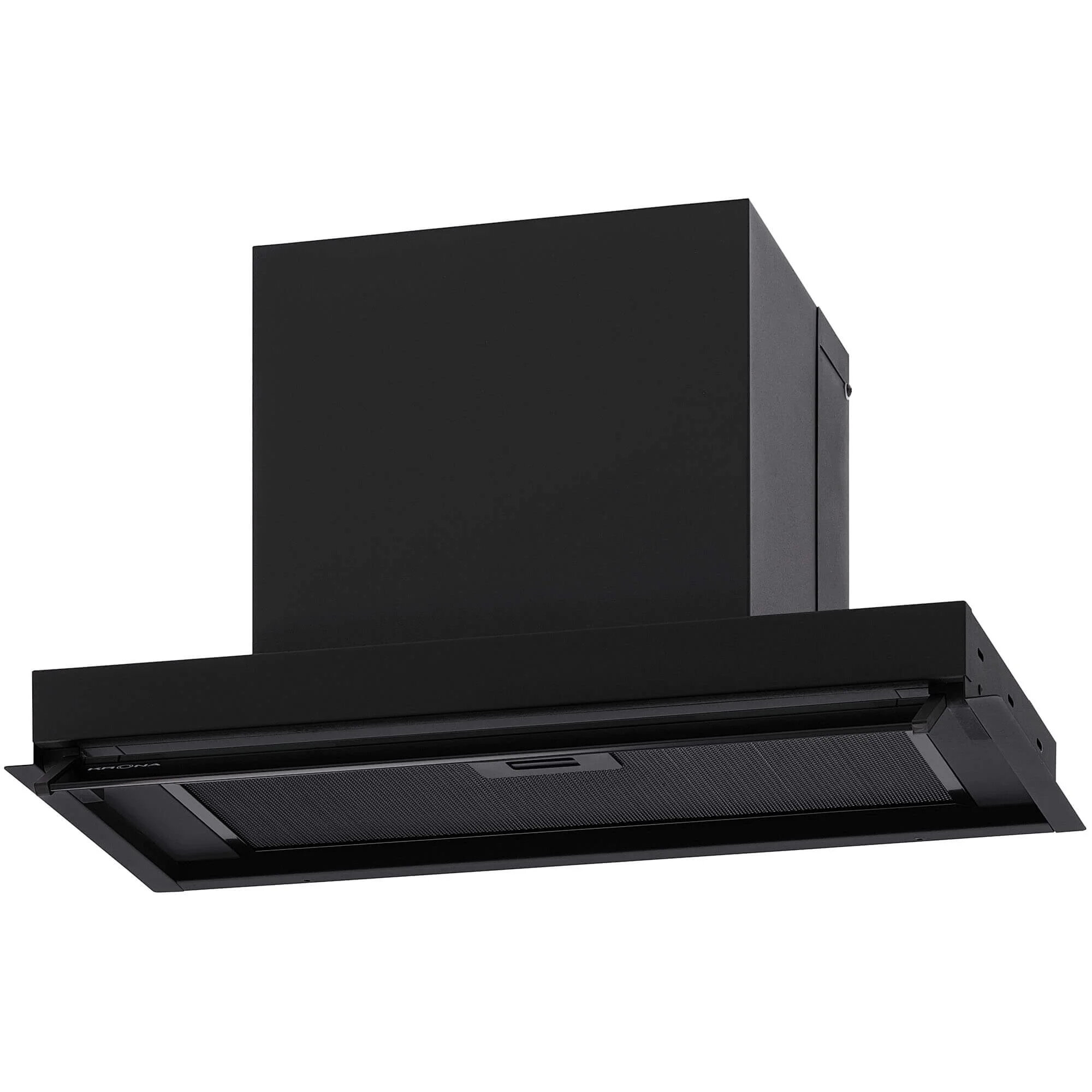 Полновстраиваемая вытяжка Krona ISIDA 600 black SGC