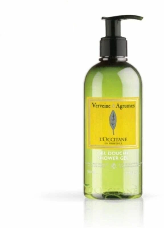 Гель для душа L'Occitane "Verveine Agrumes", без парабенов, 300 мл — фото 1