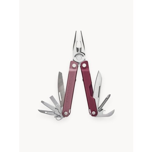 Мультитул Leatherman Bond Cranberry с чехлом на кнопке, 15 функций