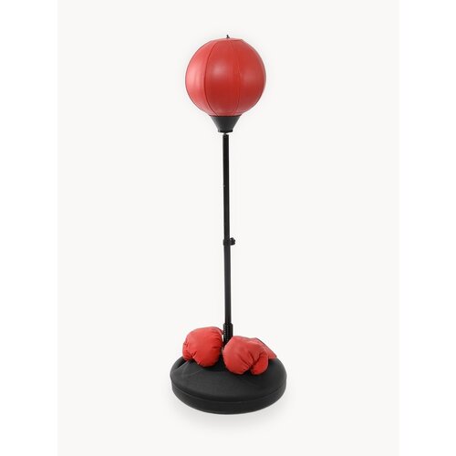 Боксерская груша для детей Panther Energy, 126 - 146см, красный