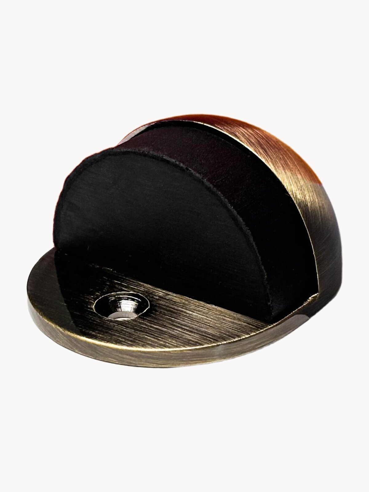 Ограничитель для двери, стоппер, стоппор напольный для межкомнатной двери Бронза