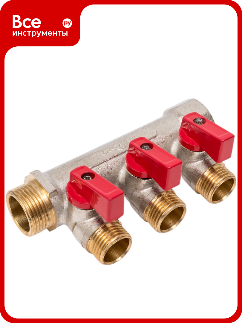 Латунный коллектор Terma 3/4