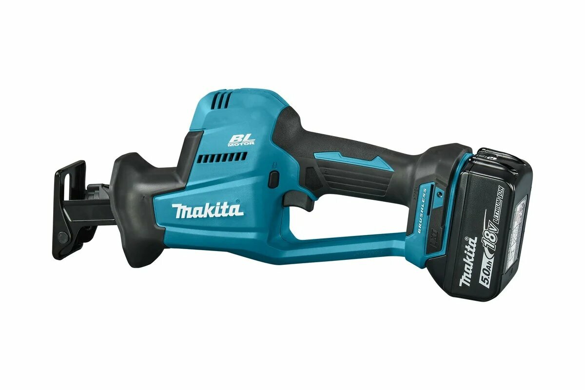 Сабельная пила Makita DJR189Z, 18В, подсветка, бесключевая смена оснастки