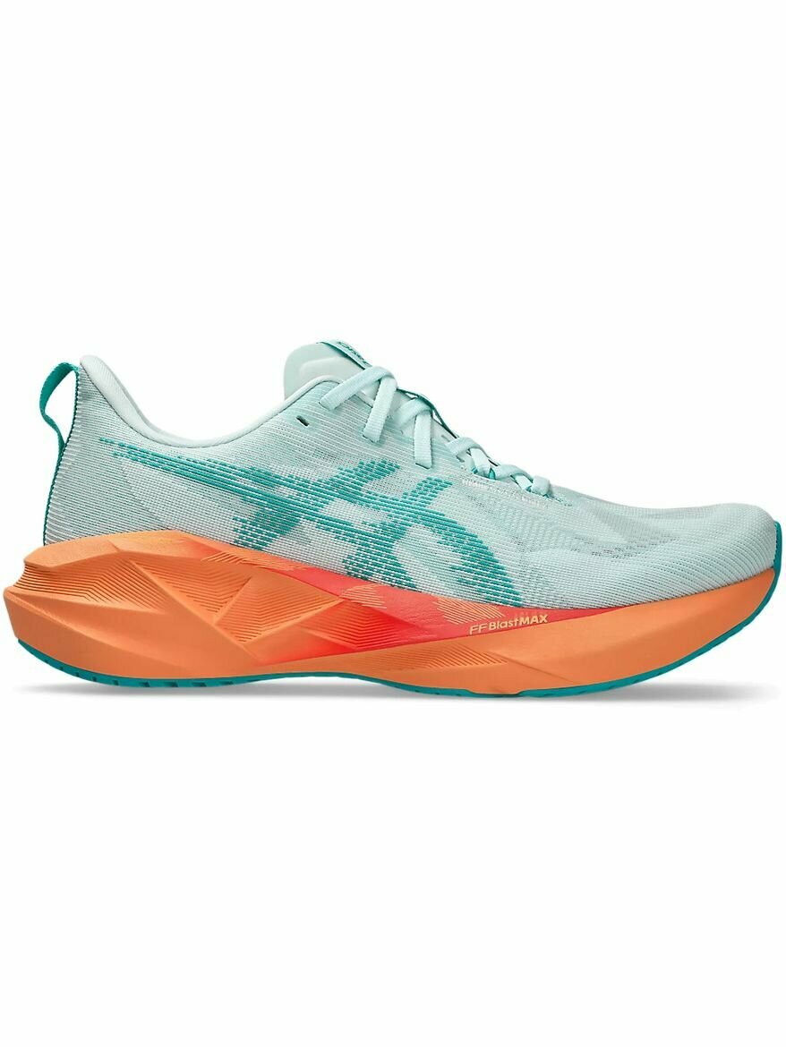 Кроссовки ASICS NOVABLAST 5, полнота F, размер 11,5 US, бирюзовый