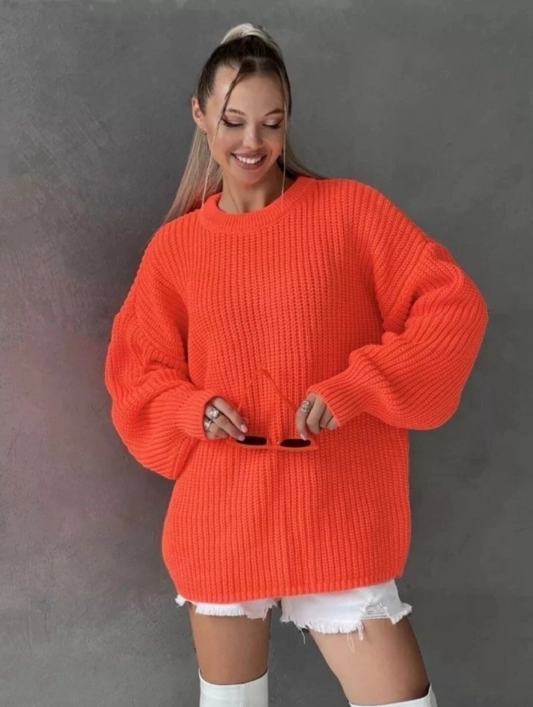 Свитер  Свитер, размер 40-48, , мятный — фото 1