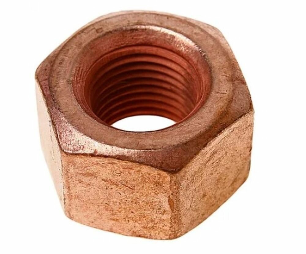 Гайка  М10х1   медная  выпускного коллектора Уаз 452  469  Автометиз НН  292782 П