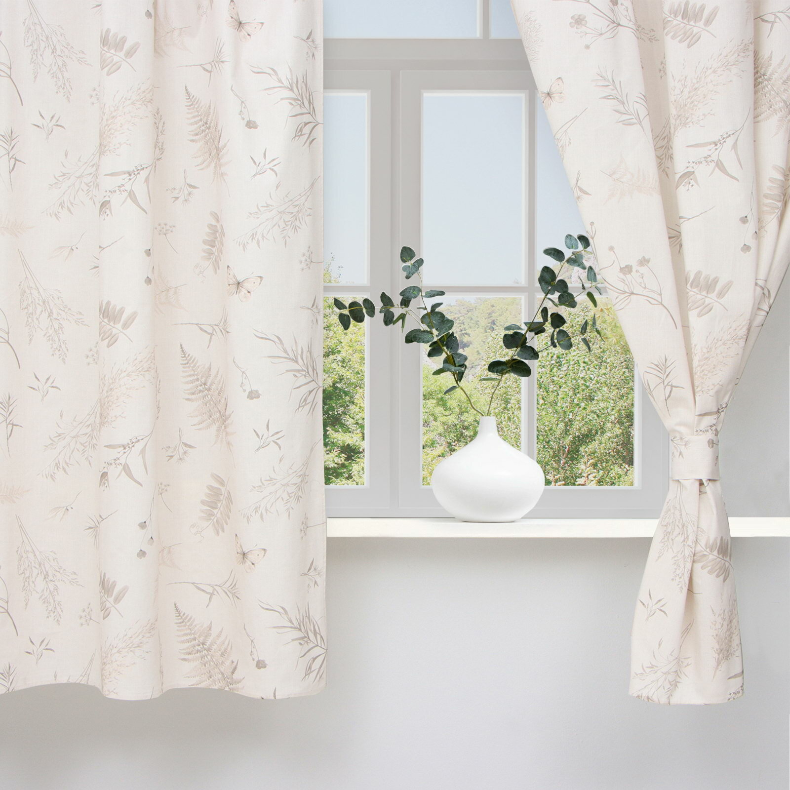 2 шт. Комплект штор д/кухни с подхватами Этель 