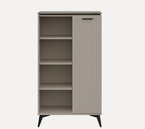 Изображение товара Шкаф открытый Anrex Винати 1D P, 143.9 x 39.4 x 81.4 см, цвет: персидский жемчуг/ амарок