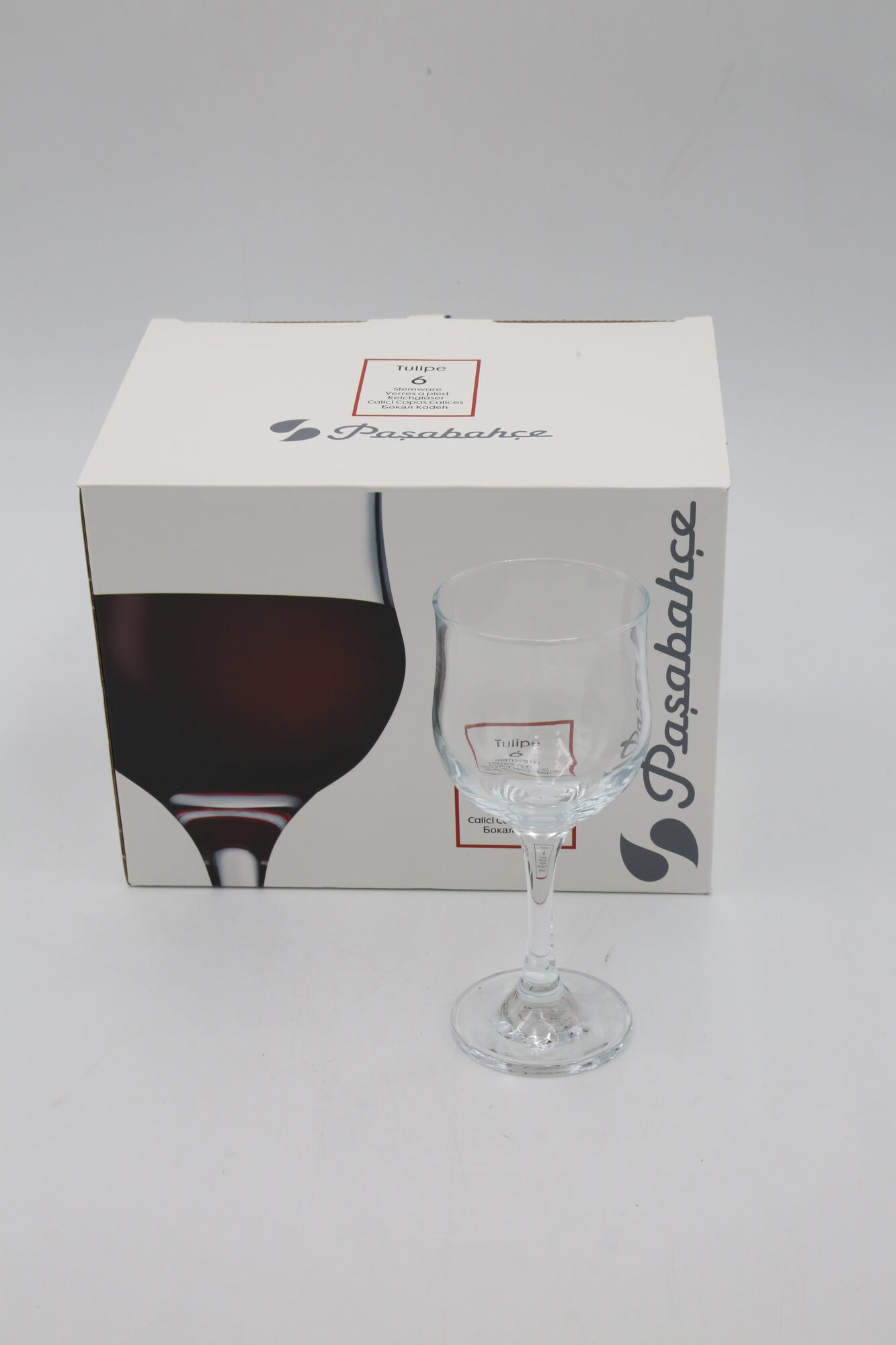 Бокал PASABAHCE тулип 44163 240мл 6шт 6х4 721009 — фото 1