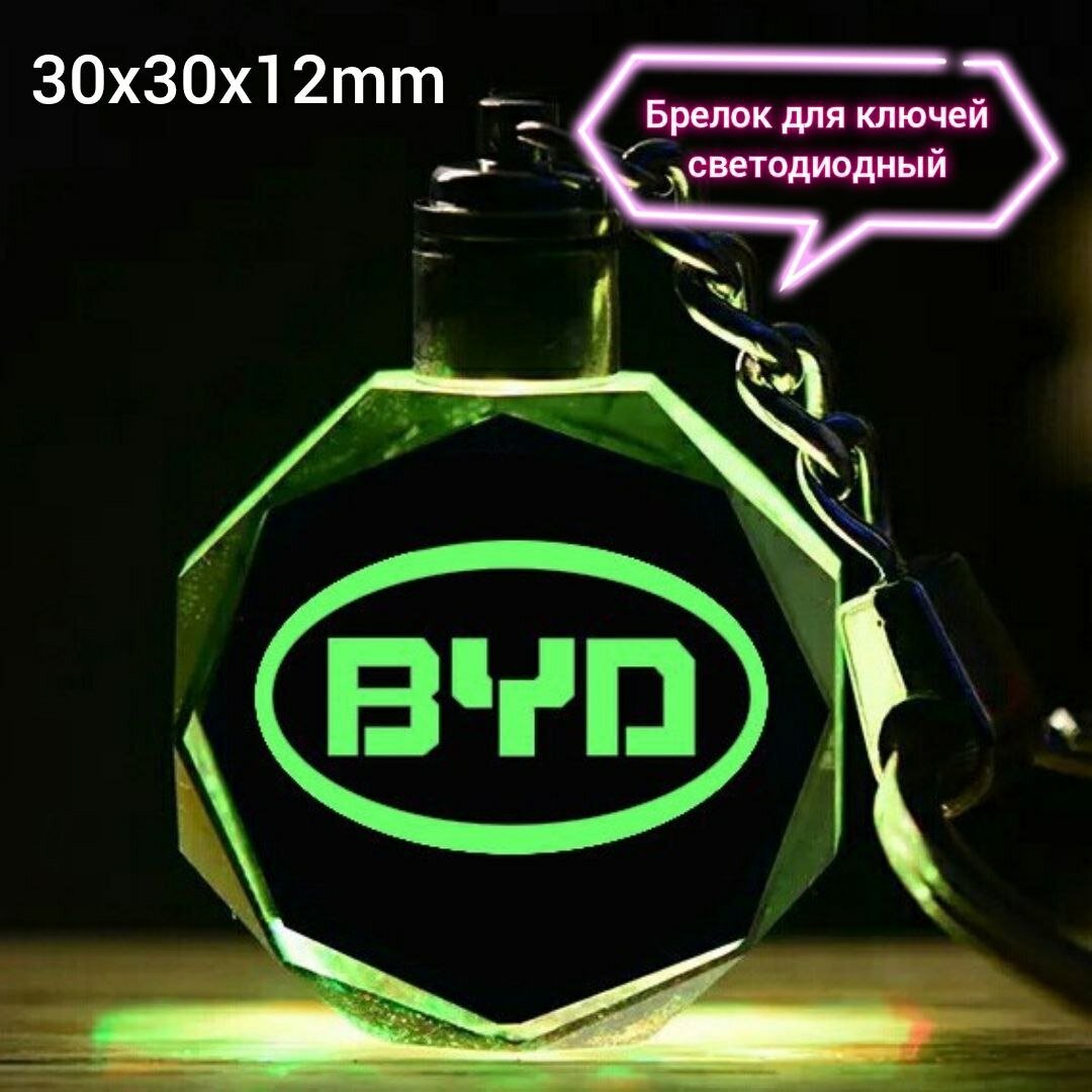 Брелок, прозрачный