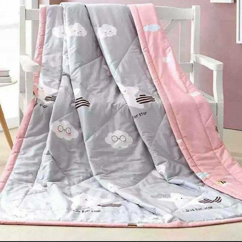 Bedroom duvet with modern minimalist style and polyester material for kids and teens style c 140x200cm