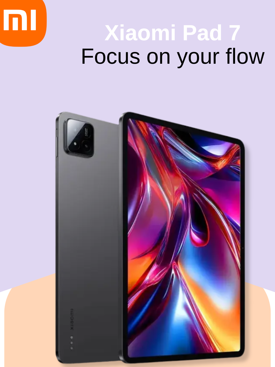 Планшет Xiaomi 7, 2.5K, 144Hz, 11", 8Gb/128GB, камера 8Мп, Android, серый, Гарантия Carvonshop 24 месяца