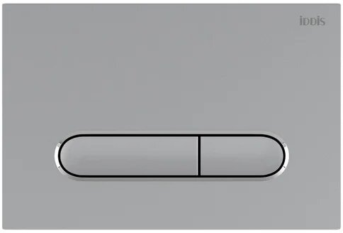 Кнопка смыва для унитаза IDDIS Unifix UNI70M0i77 пластик цвет матовый хром