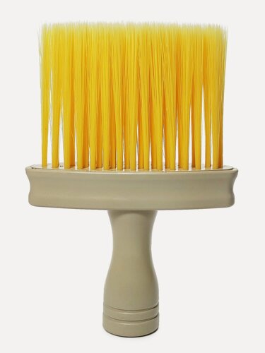 Изображение товара Кисть для детейлинга, мягкая щетка для чистки салона автомобиля «Type-3» (пластиковая, бежевая 150*104*32 мм.) belais #22705