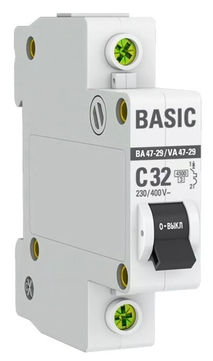 EKF ВА 47-29 выключатель автоматический 45кА С 32А 1П