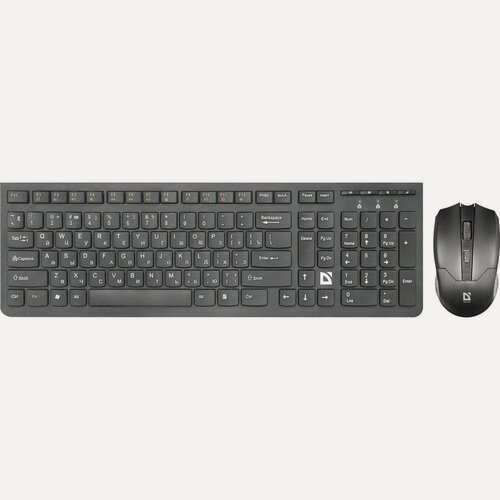 Изображение товара Defender Клавиатура Клавиатура + мышь Columbia C - 775 RU черный 45775