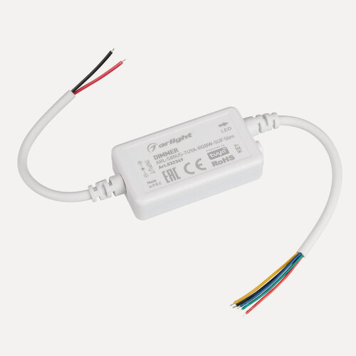 Изображение товара Диммер ARL-SIRIUS-TUYA-RGBW-SUF Slim (12-24V, 4x1.5A, 2.4G) (Arlight, Контроллер) 032349
