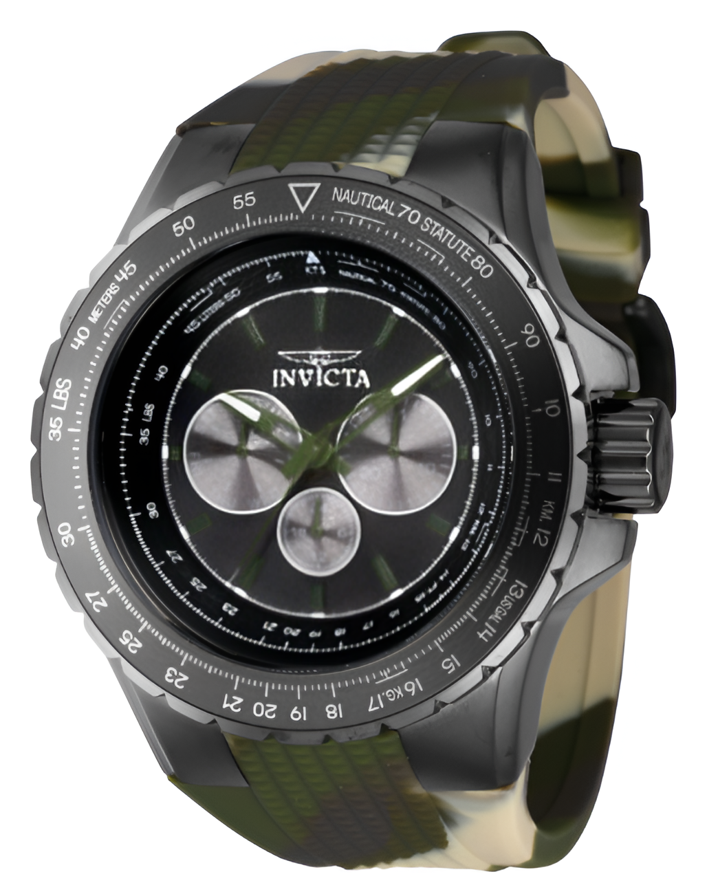 Наручные часы INVICTA  хаки черный