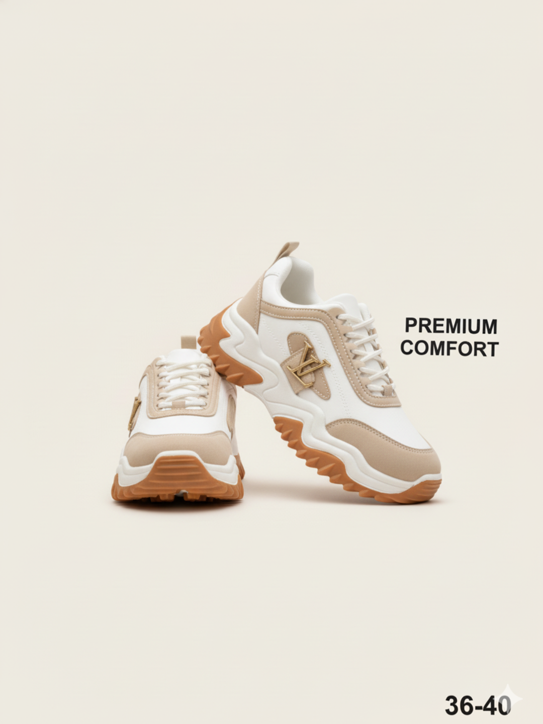 Кроссовки , размер 36, brown