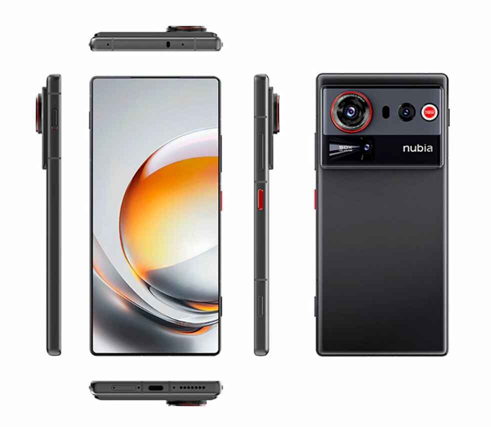 Смартфон ZTE Nubia Z80 Ultra 16/512Gb Black Global Version