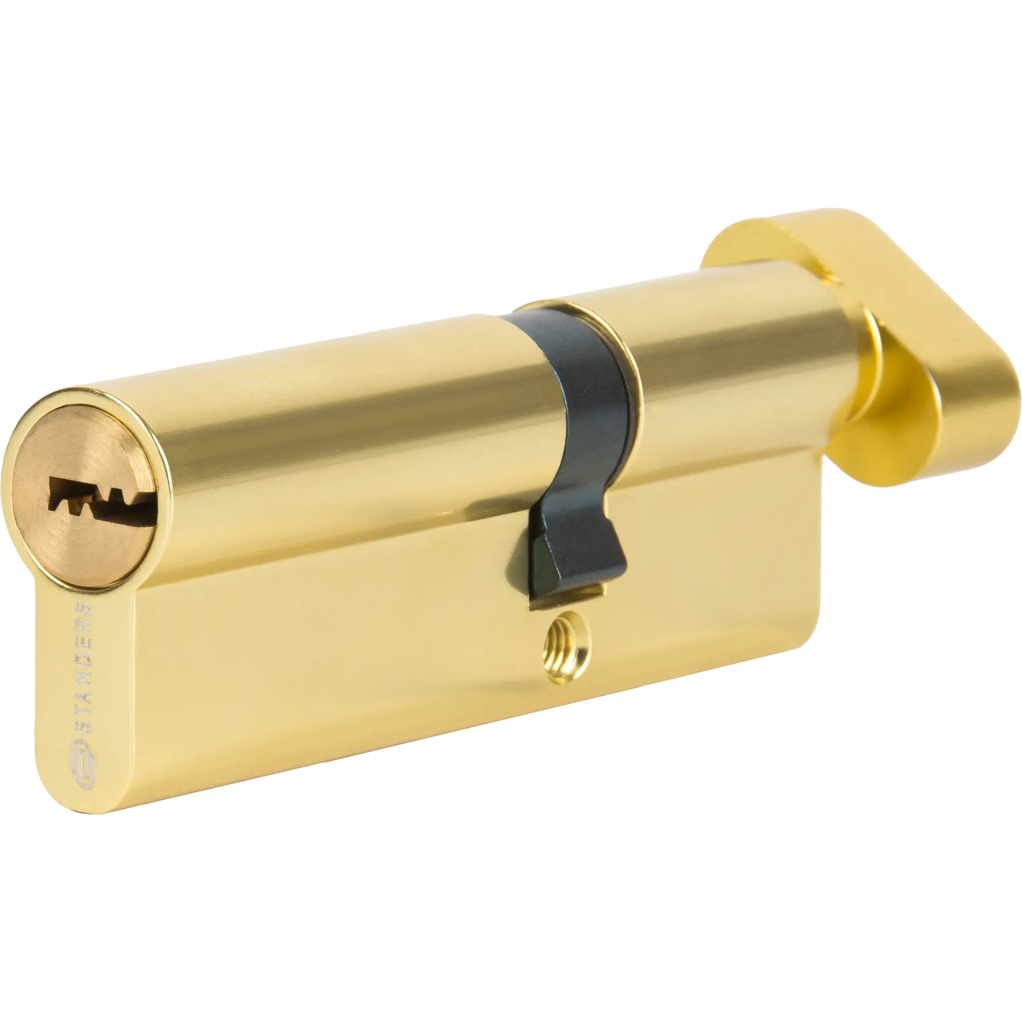 Цилиндр Standers TTAL1-3555NBGD 35x55 мм ключ/вертушка цвет латунь