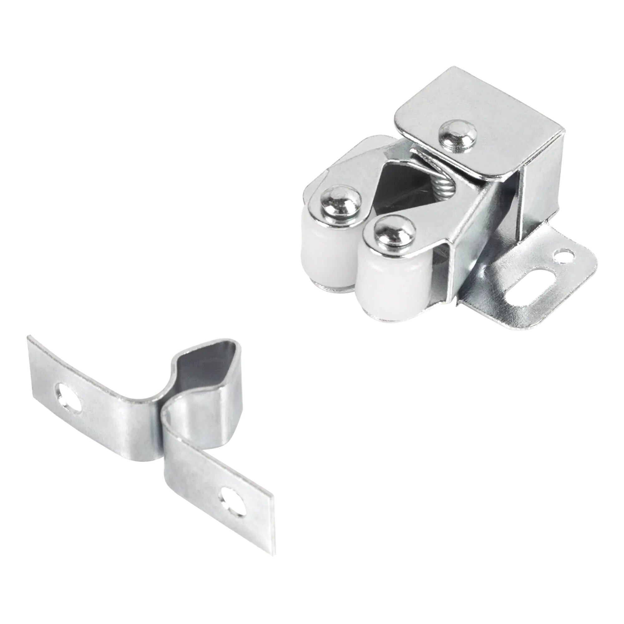 Защелка роликовая металл 32x26 мм хром