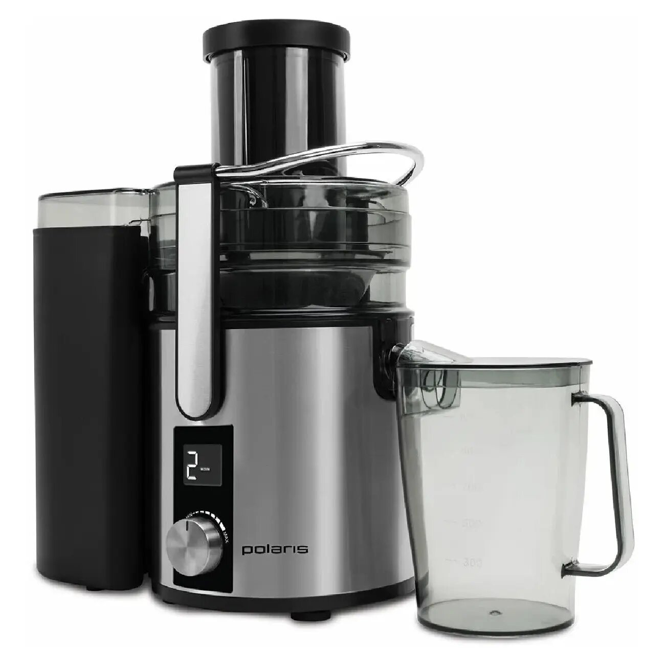 Соковыжималка Polaris PEA 1536ADL, 1.1, Система прямой подачи сока, 4, 1, нержавеющая сталь