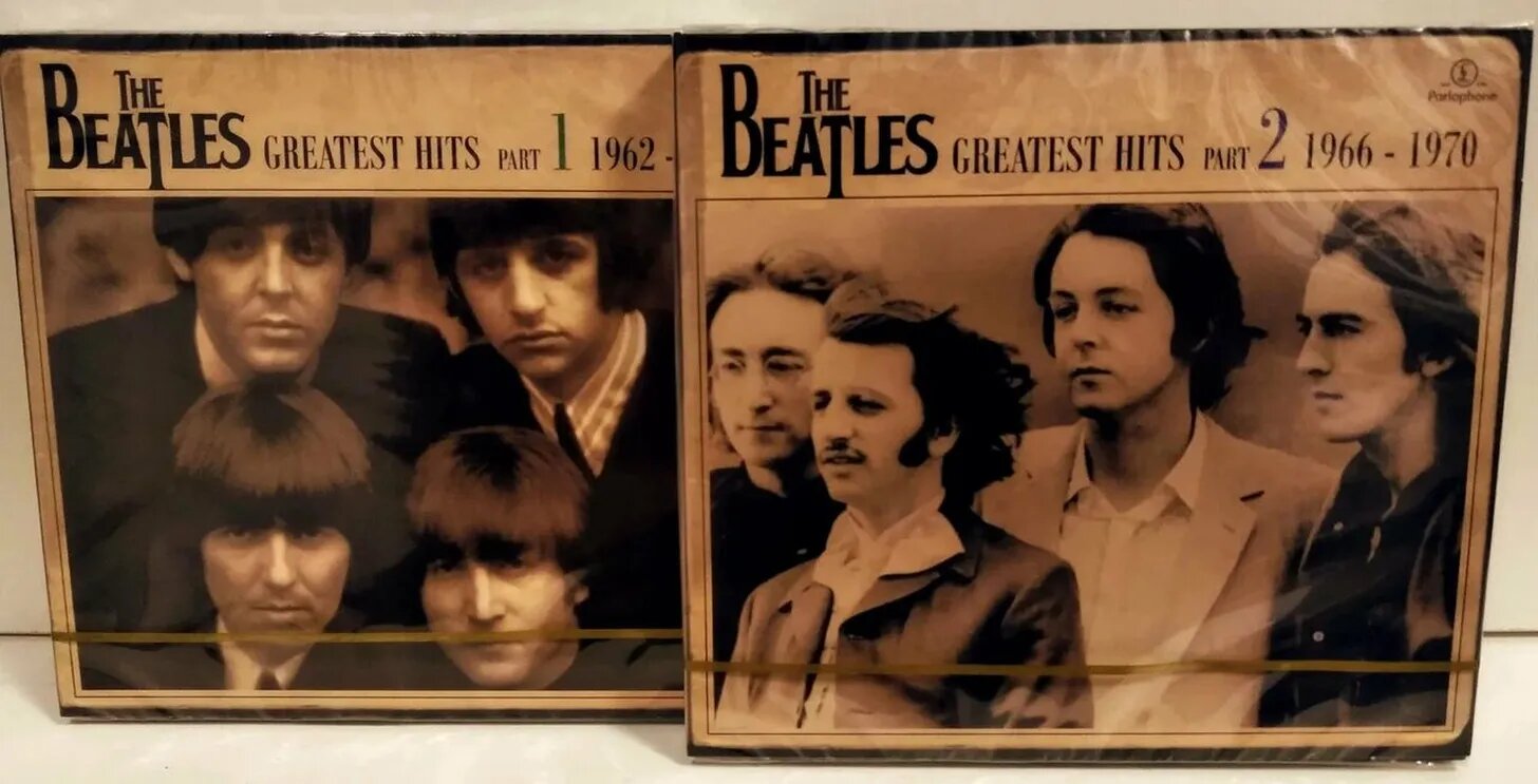 The Beatles / GREATEST HITS PART 1&2 美品 The Beatles – Greatest Hits Part 1 (1962 - 1965) (2CD) — купить в