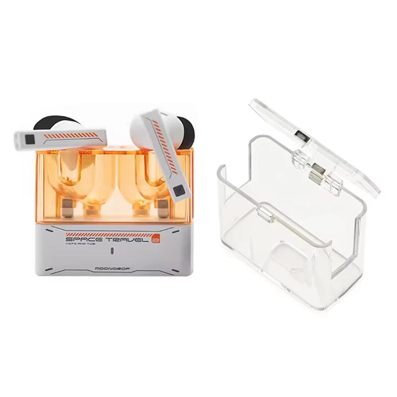 MOONDROP Space Travel 2 беспроводные наушники White-Magnetic case
