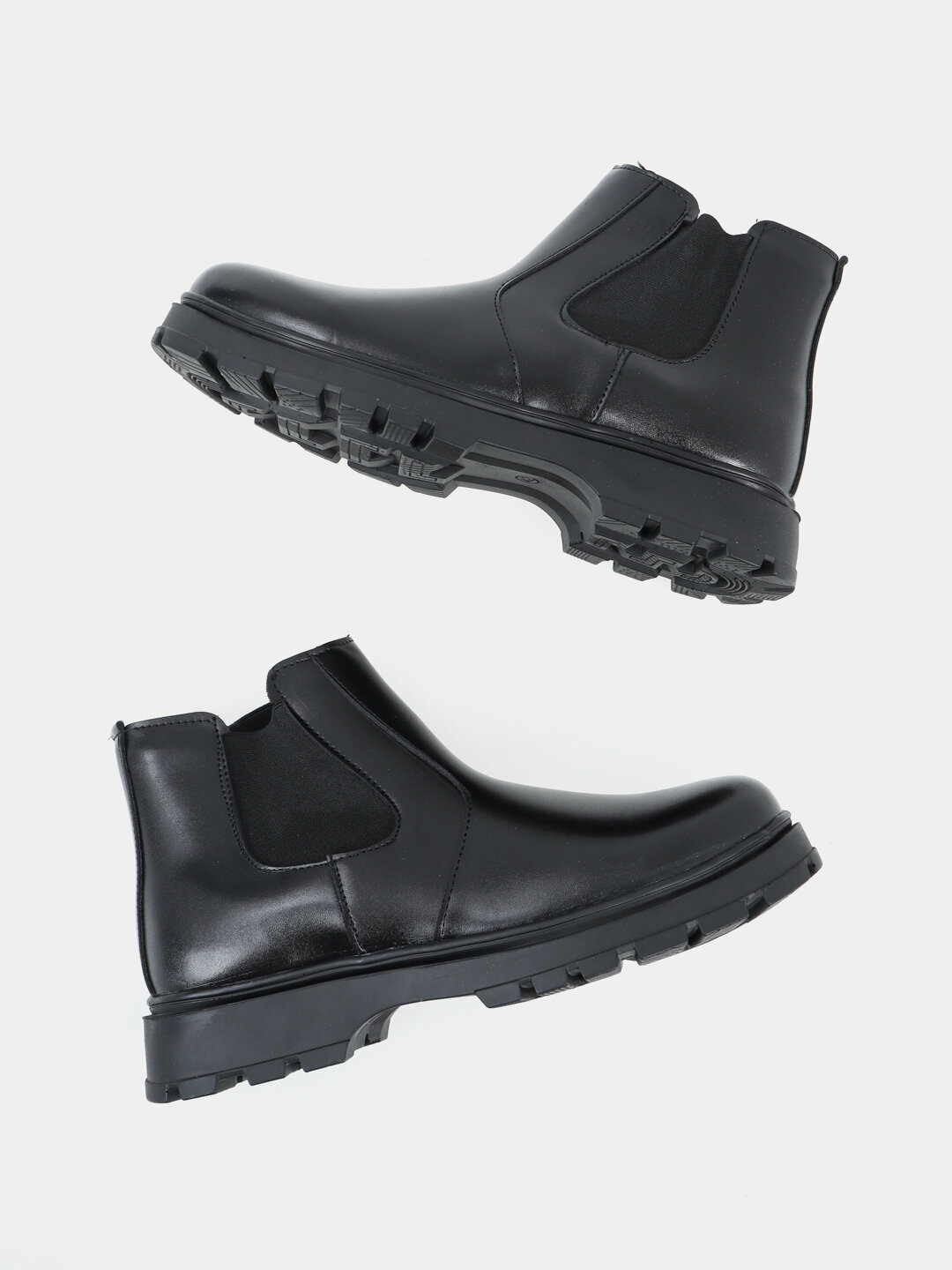 Сапоги 01, размер 39, 01 черный — фото 1