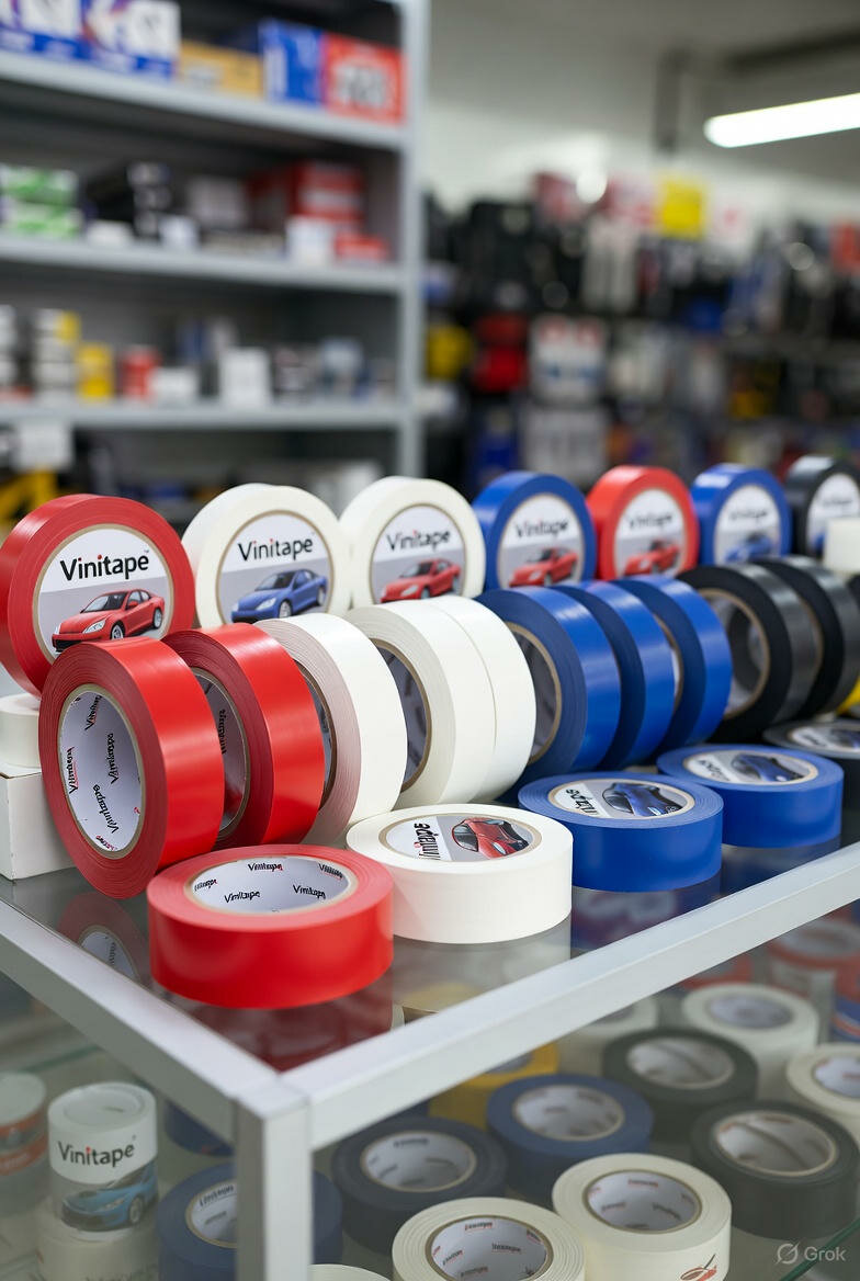 Изолента Vini-Tape, 7 цвета, лучший выбор для изоляции кабеля, красная, синяя, белая, чёрная, жёлтая, зелёная, серая