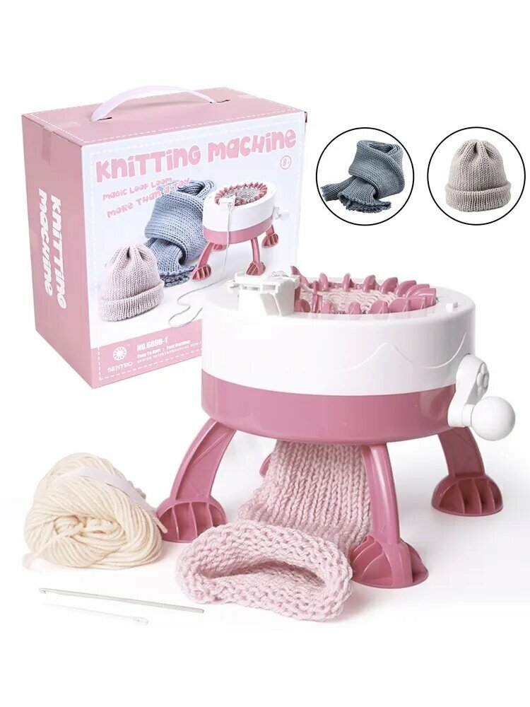 Вязальная машина вязание свитеров шарфы шапки и носки своими руками 22 иглы SENTRO