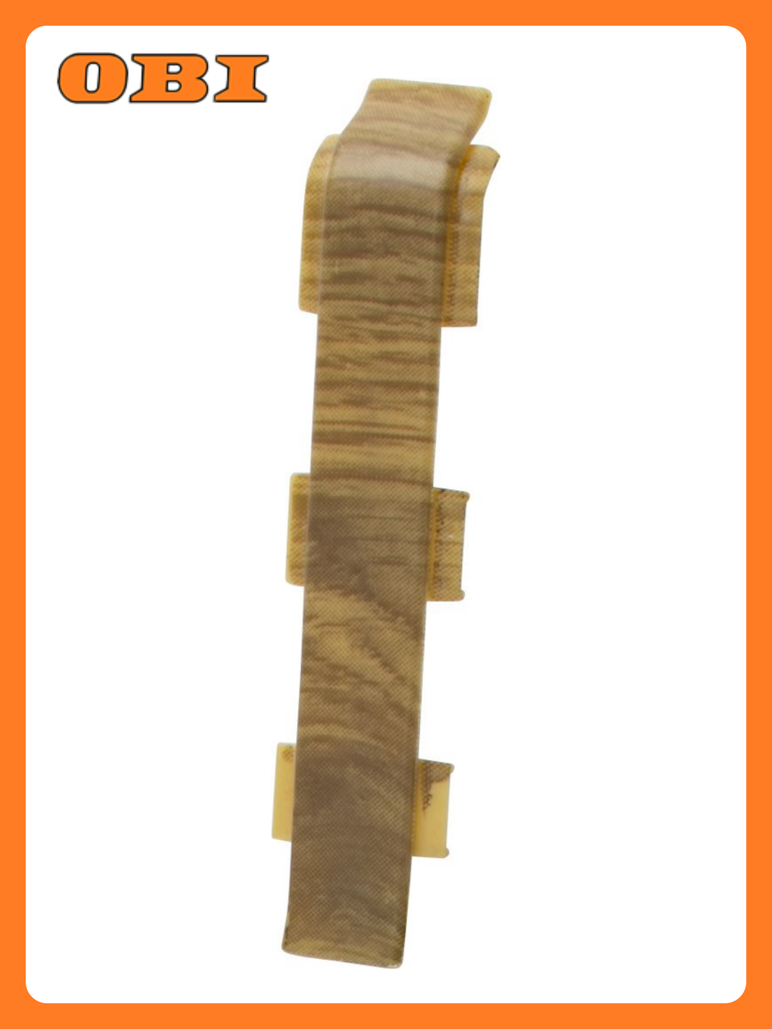 Соединитель Salag Lima для плинтусов пластик матовый цвет дуб аргос 2 шт.