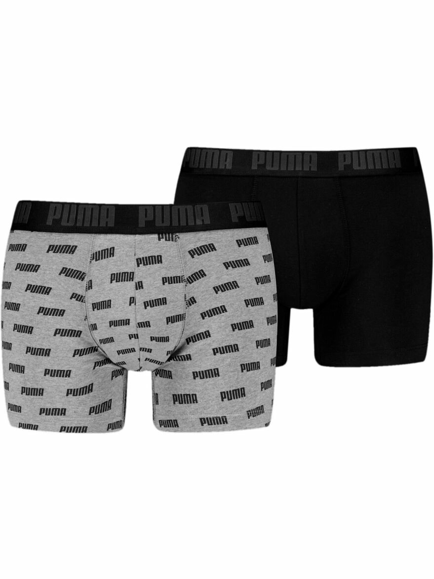 Трусы PUMA MEN EVERYDAY AOP PRINT BOXER 2P, комплект