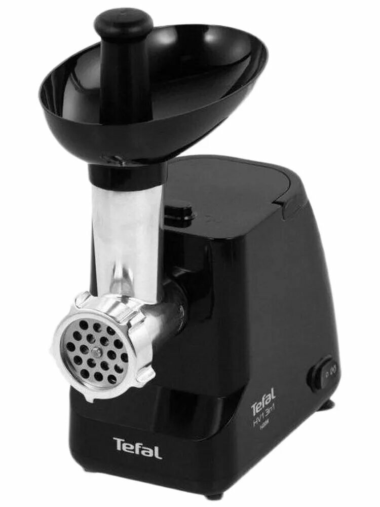 Мясорубка Tefal NE111832, с насадкой для колбас, прорезиненные ножки, 450Вт, 2 перфорированных диска