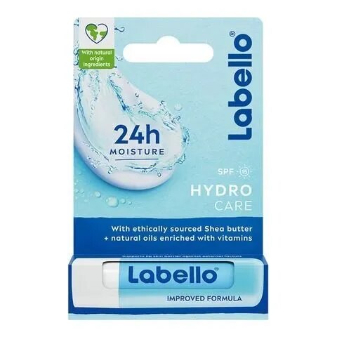 Labello Hydro Care Гигиеническая помада для губ увлажняющая 5,5 мл из Финляндии