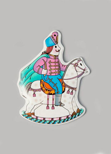 Изображение товара Елочная игрушка "Всадник" 12 см, Императорский фарфоровый завод