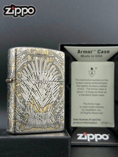 Изображение товара Бензиновая Зажигалка Zippo Игра Престолов