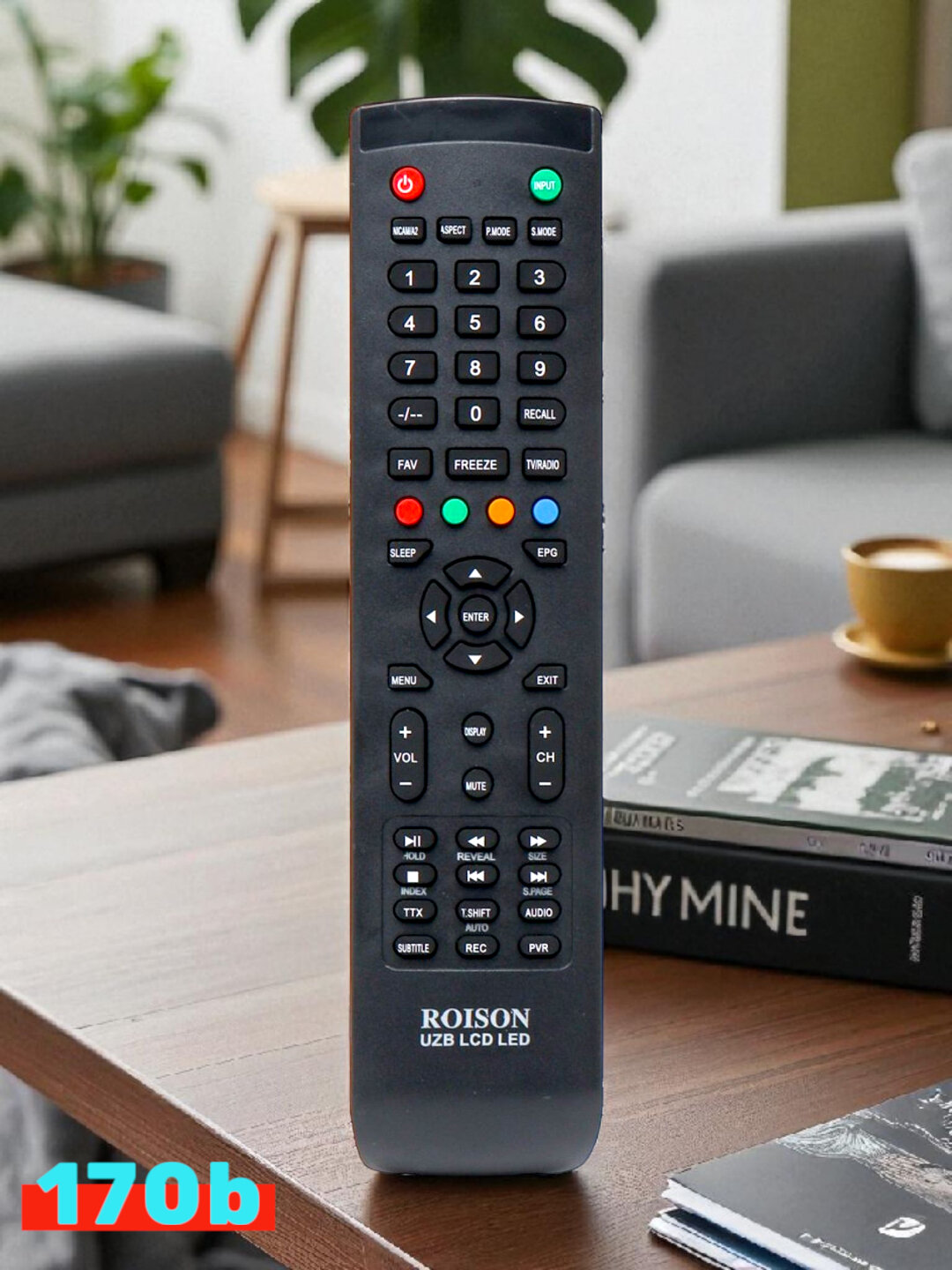 Пульт для телевизоров ROISON UZB LCD LED Универсальный пульт — фото 1