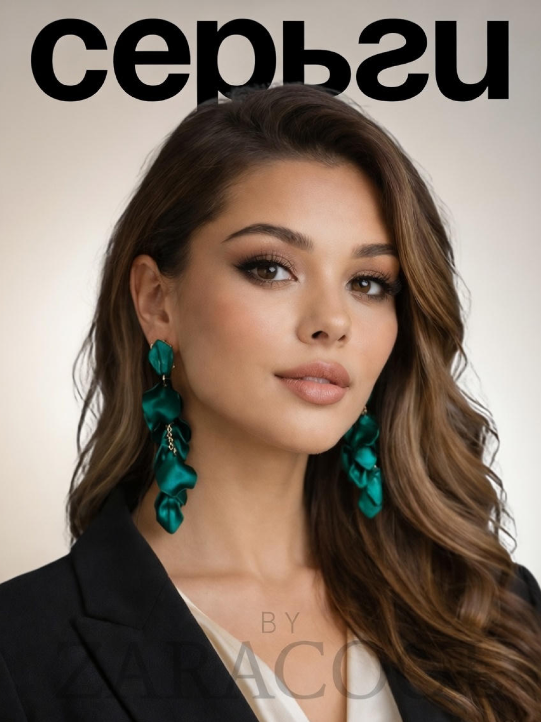 Серьги с подвесками, нефрит, спессартин, амазонит, хризоберилл, эпоксидная смола, сухоцветы, Swarovski Zirconia