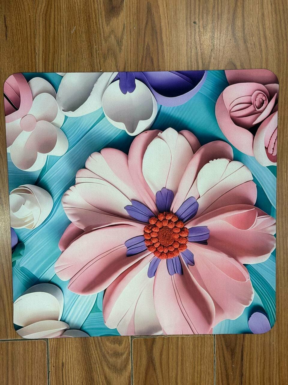 Коврик для стиральной машины 3D, 100% полипропилен, 60х60 см